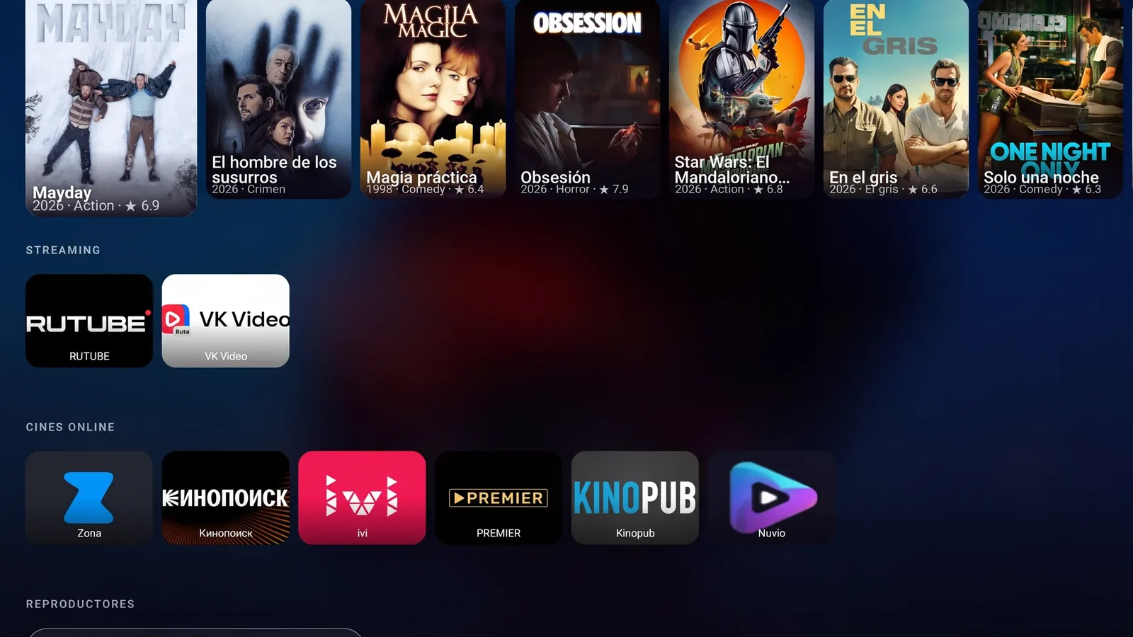 AmnesiaOS — aplicaciones instaladas